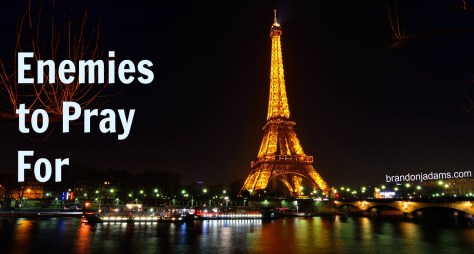 Let our prayers for their salvation rise even if the bombs must fall.